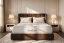 Matelas 180x200 cm Ressorts ensachés et Mémoire de forme - George V