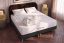 Pack lit complet 180x200 cm - Matelas + 2 Sommiers noirs + 2 oreillers + Couette - Nottingham