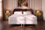 Ensemble Matelas Sommier 180x200 cm - 2 Sommiers Blanc - Nottingham