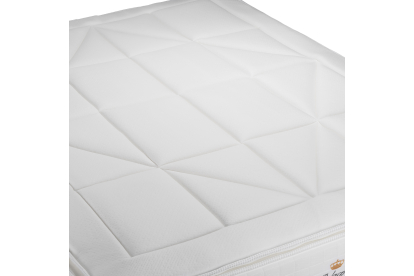 Ensemble Matelas Sommier 140x200 cm - Sommier Noir (déjà monté) - George V