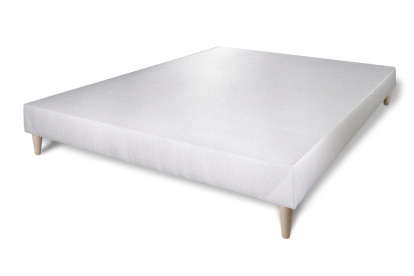 Ensemble Matelas Sommier 160x200 cm - Sommier Blanc (déjà monté) - Nottingham
