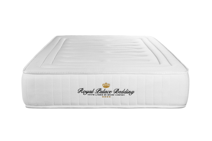 Ensemble Matelas Sommier 90x190 cm - Sommier Noir (déjà monté) - Nottingham