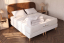Pack lit complet 180x200 cm - Matelas + Sommier Blanc + 2 oreillers + Couette - Windsor
