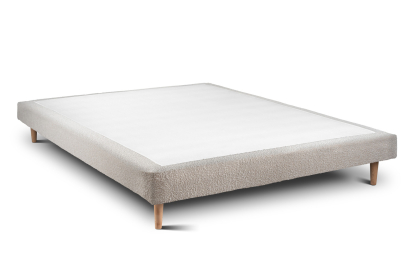 Ensemble Matelas Sommier 160x200 cm - Sommier Beige Clair (déjà monté) - Windsor