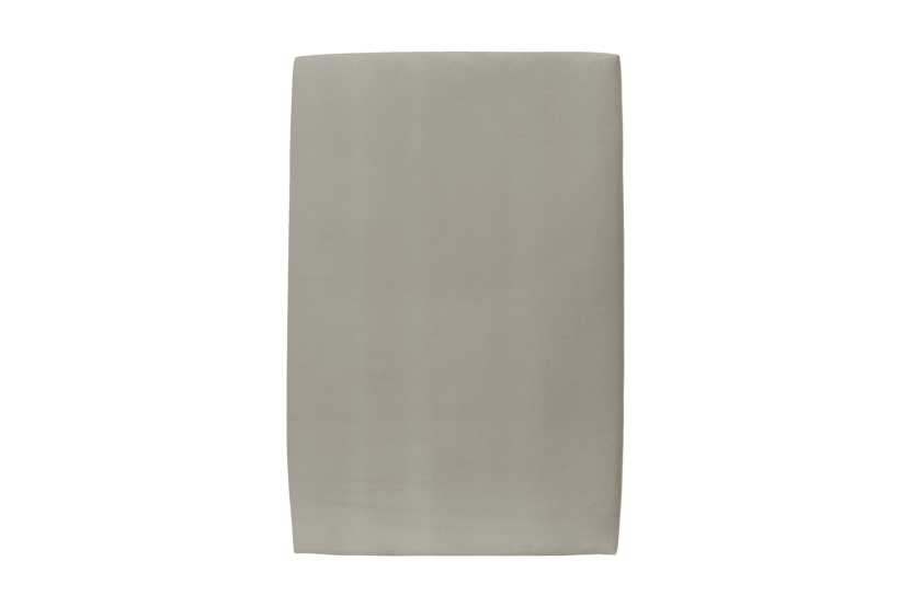 Tête de lit 90 cm Tapissée - Tissu Velours Taupe