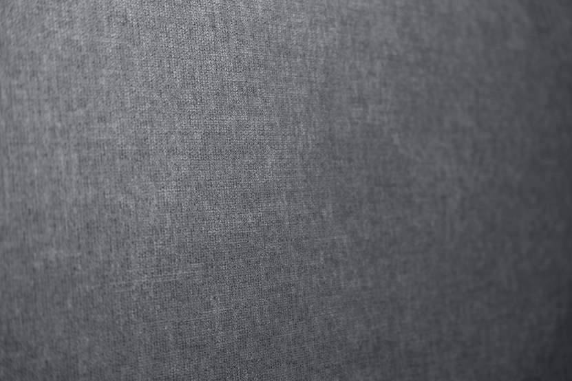 Sommier Coffre 200x200 cm - Toile Nattée - Gris Anthracite