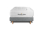 Ensemble Matelas Sommier 90x190 cm - Sommier Gris (déjà monté) - Windsor