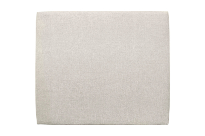 Tête de lit 200 cm Tapissée - Tissu Toile Natté Beige Clair