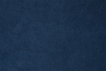 Lit coffre 200x200 cm avec Tête de lit à lignes - Tissu Velours Bleu Océan