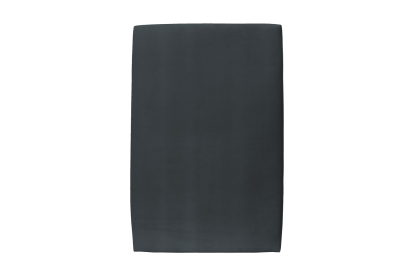 Lit 90x190 cm - Sommier tapissier H29 cm + tête de lit tapissée - Tissu Velours Gris Anthracite