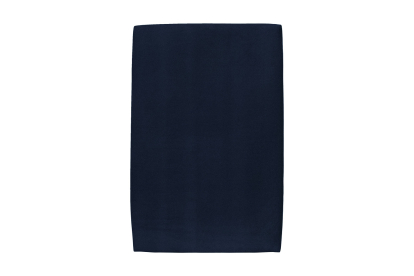 Lit 90x190 cm - Sommier tapissier H29 cm + tête de lit tapissée - Tissu Velours Bleu Océan