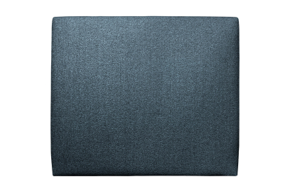 Tête de lit 150 cm Tapissée - Tissu Bouclette Bleu