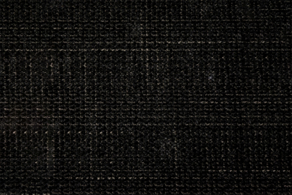 Tête de lit 90 cm Lignes - Tissu Toile Natté Noir