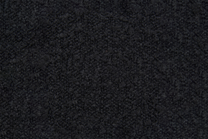 Tête de lit 150 cm Lignes - Tissu Bouclette Noir