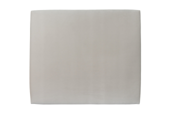Tête de lit 200 cm Tapissée - Tissu Velours Gris Clair