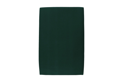Lit 90x200 cm - Sommier à lattes H29 cm + tête de lit tapissée - Tissu Velours Vert