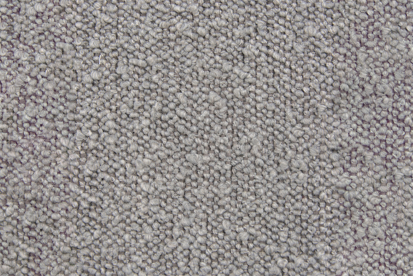 Lit coffre 140x190 cm avec Tête de lit à lignes - Tissu Bouclette Gris