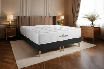 Matelas 180x190 cm Ressorts ensachés et Mémoire de forme - Windsor
