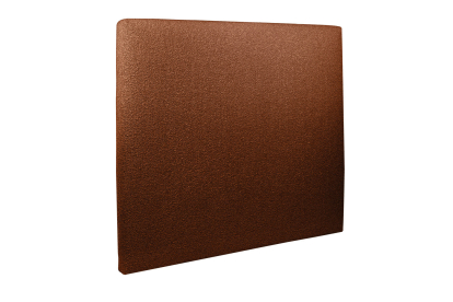Tête de lit 140 cm Tapissée - Tissu Bouclette Terracotta
