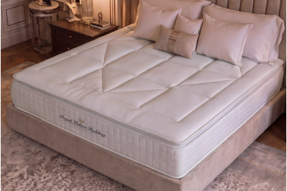 Matelas 140x190 cm Ressorts ensachés et Mémoire de forme - George V