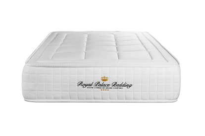 Ensemble Matelas Sommier 90x200 cm - Sommier Noir (déjà monté) - Balmoral