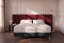 Ensemble Matelas Sommier 140x190 cm - Sommier Noir (déjà monté) - Balmoral