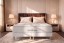Ensemble Matelas Sommier 160x200 cm - 2 Sommiers Blanc - George V