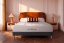 Ensemble Matelas Sommier 140x190 cm - Sommier Noir (en kit) - Windsor
