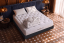 Pack lit complet 140x190 cm - Matelas + Sommier Noir (en kit) + 2 oreillers + Couette - Buckingham