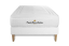 Ensemble Matelas Sommier 90x200 cm - Sommier Blanc (déjà monté) - Nottingham