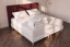 Pack lit complet 160x200 cm - Matelas + 2 Sommiers Blancs + 2 oreillers + Couette - Balmoral